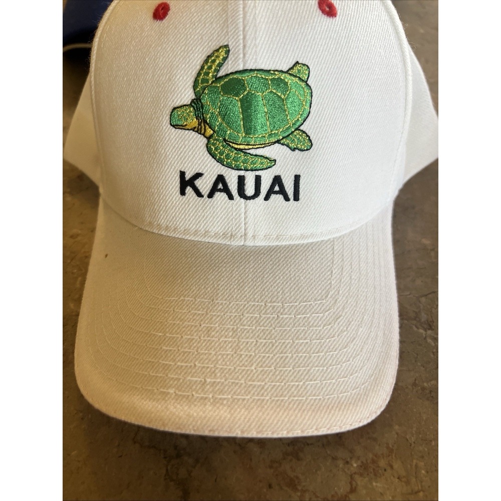 Kauai Hawaii Cap Hat Adjustable Strapback Embroidered Logo